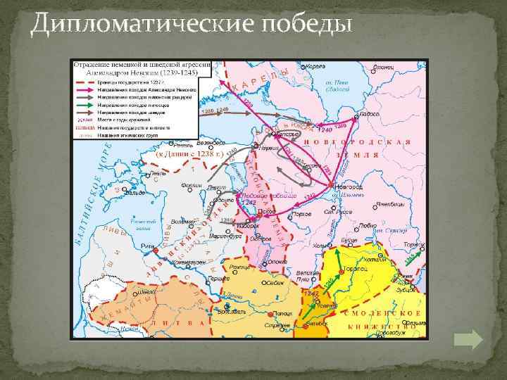 Дипломатические победы 