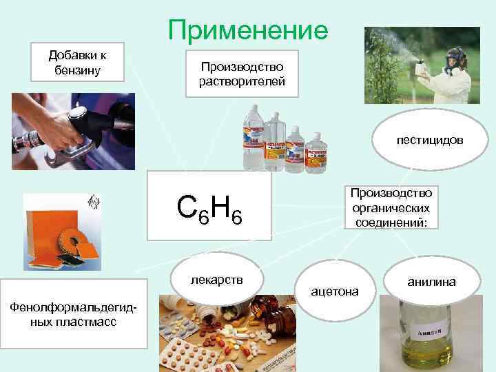 Бензол презентация казакша