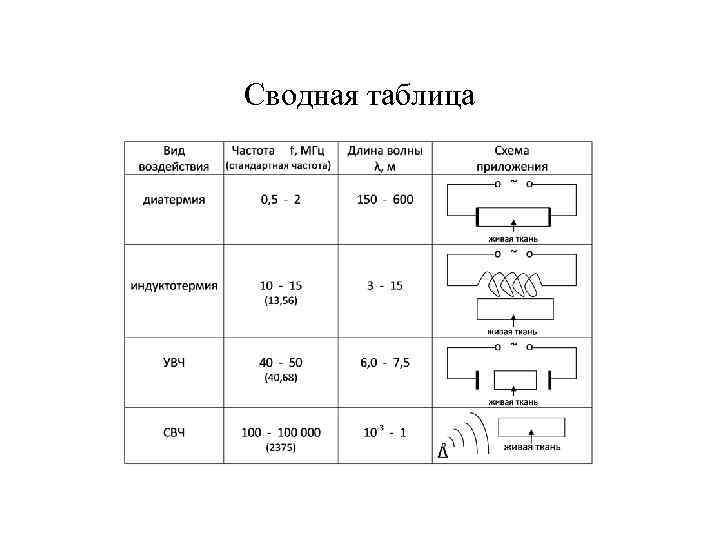 Сводная таблица 