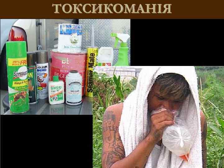 ТОКСИКОМАНІЯ 