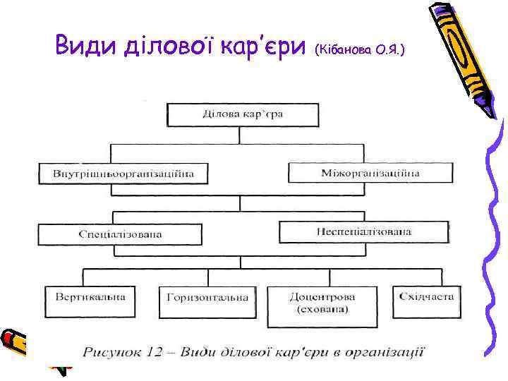 Види ділової кар’єри (Кібанова О. Я. ) 