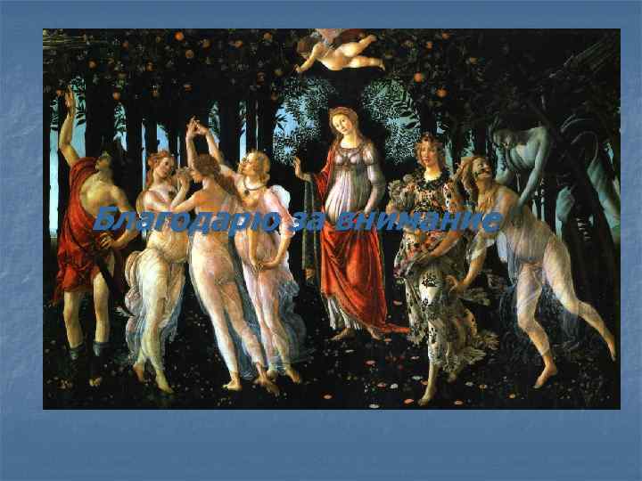 Благодарю за внимание 