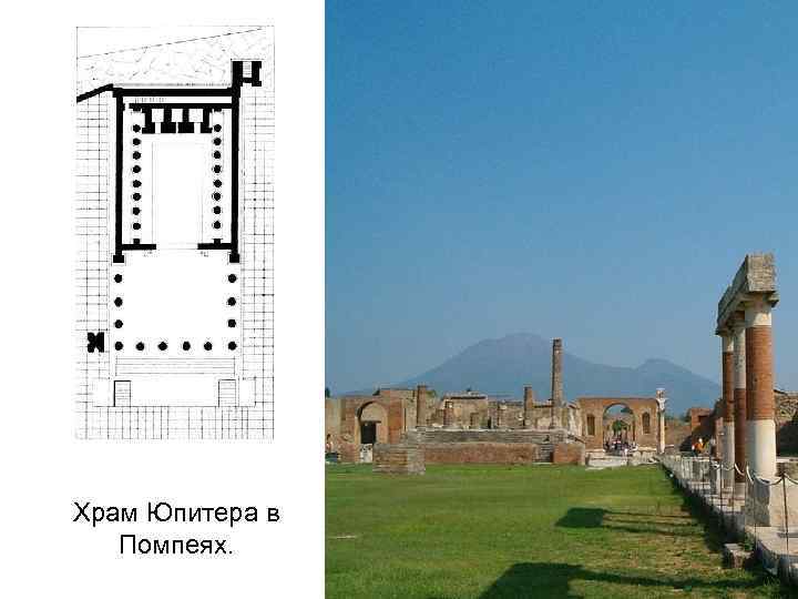 Храм Юпитера в Помпеях. 