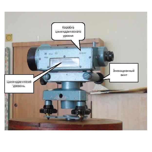 Коробка цилиндрического уровня Элевационный винт Цилиндрический уровень. 