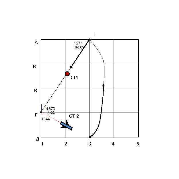 l А 1271 5953 В СТ 1 В Г Д 1873 6555 СТ 2
