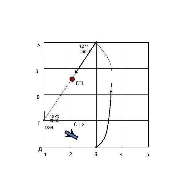 l А 1271 5953 В СТ 1 В Г Д 1873 6555 СТ 2