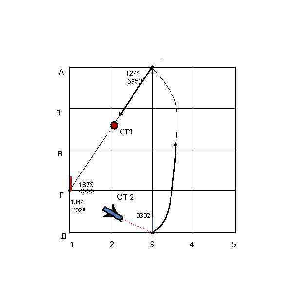 l А 1271 5953 В СТ 1 В Г Д 1873 6555 СТ 2