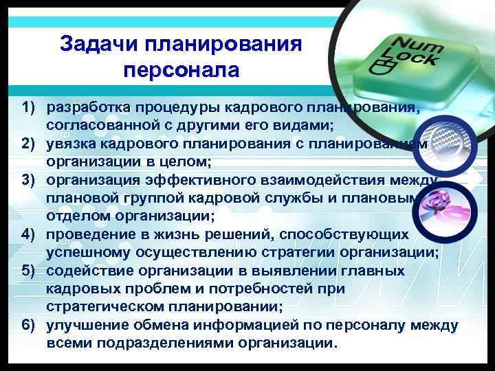 Планирование персонала проекта