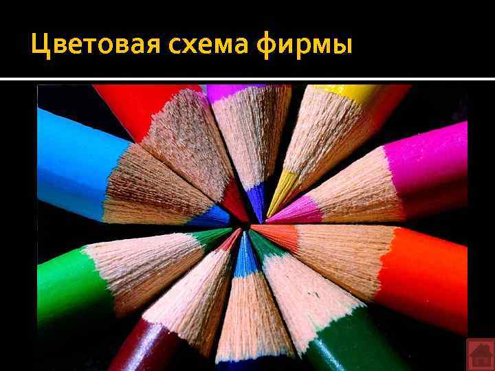 Цветовая схема фирмы 