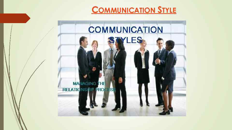 COMMUNICATION STYLE 