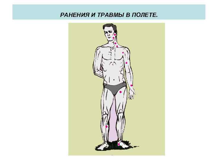 РАНЕНИЯ И ТРАВМЫ В ПОЛЕТЕ. 