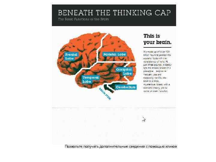 Позвольте получать дополнительные сведения с помощью кликов 