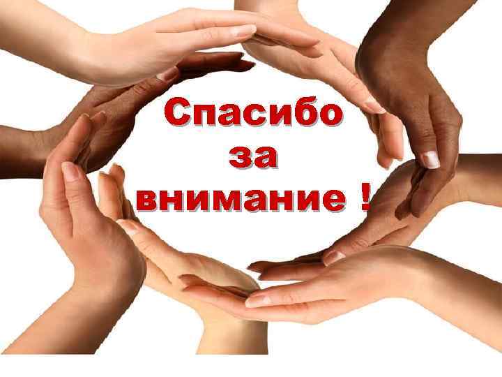 Спасибо за внимание ! 