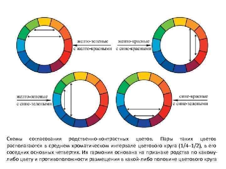 Колористика цветов в интерьере