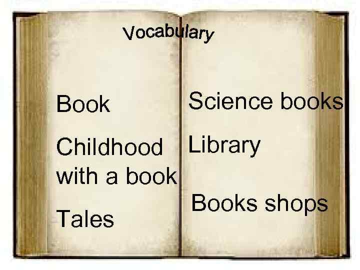 Book Science books Childhood Library with a book Books shops Tales 