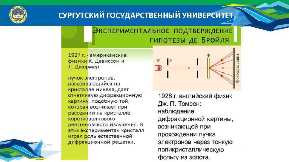 СУРГУТСКИЙ ГОСУДАРСТВЕННЫЙ УНИВЕРСИТЕТ 