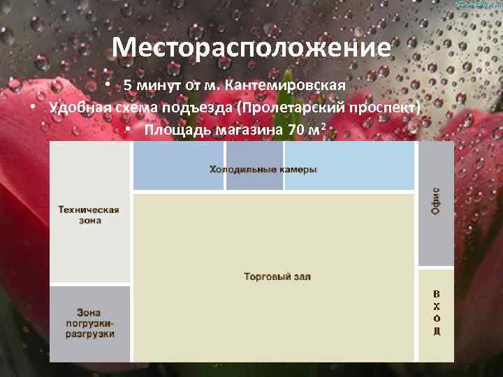 Месторасположение • 5 минут от м. Кантемировская • Удобная схема подъезда (Пролетарский проспект) •