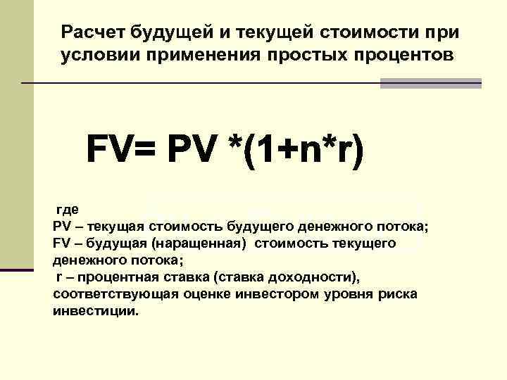 Рассчитать Будущую Стоимость Инвестиций