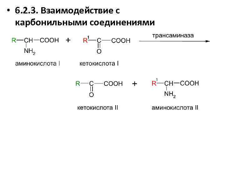  • 6. 2. 3. Взаимодействие с карбонильными соединениями 