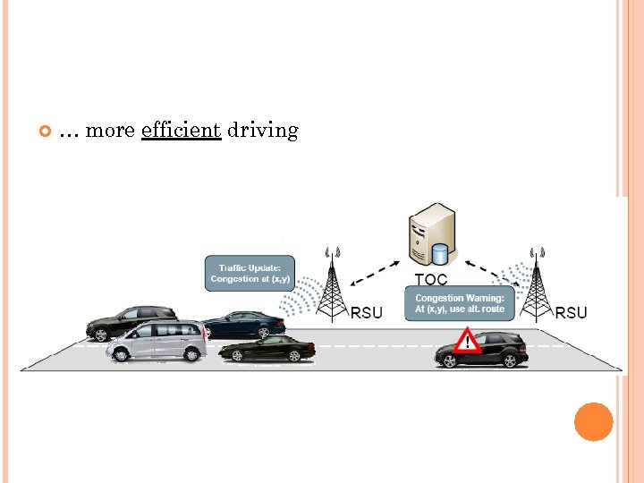  … more efficient driving 