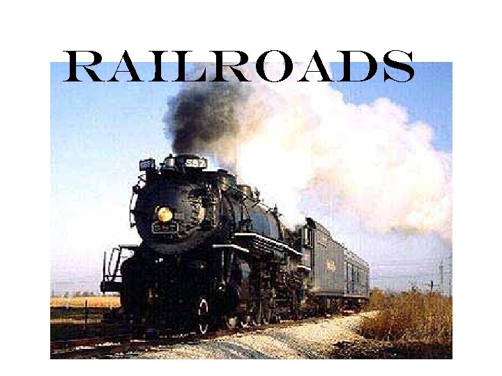 Railroads 