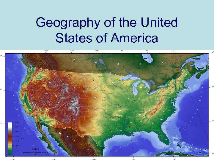 Geography of the United States of America 