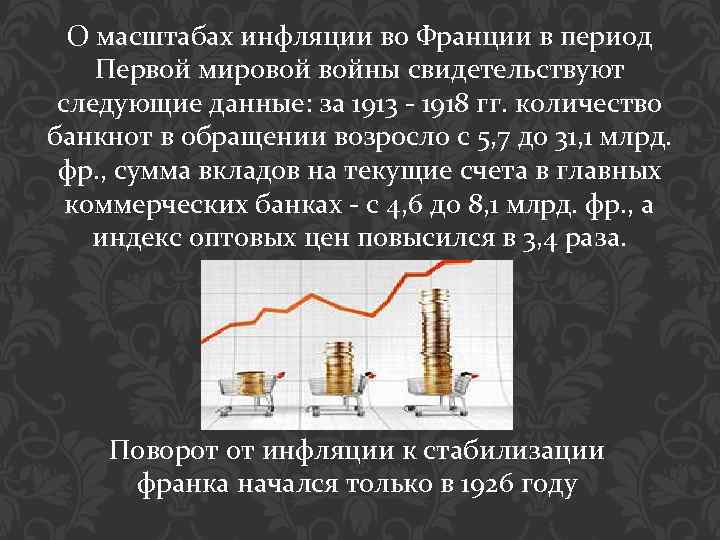 Период высокой инфляции возрастает объем инвестиций в долгосрочные инновационные проекты