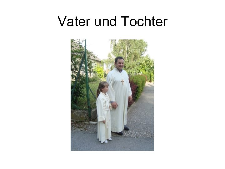 Vater und Tochter 
