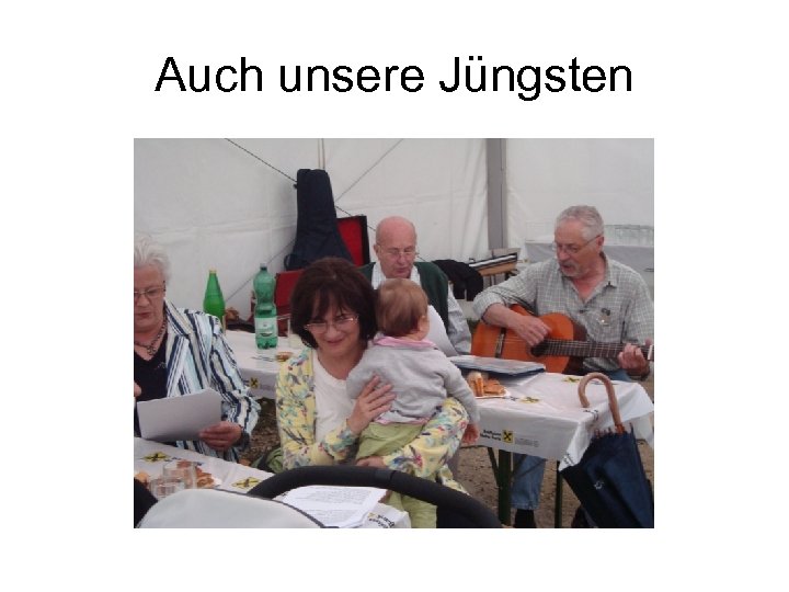 Auch unsere Jüngsten 