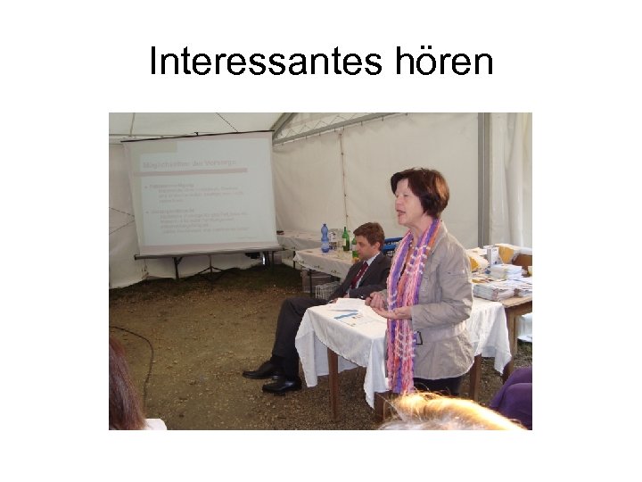 Interessantes hören 