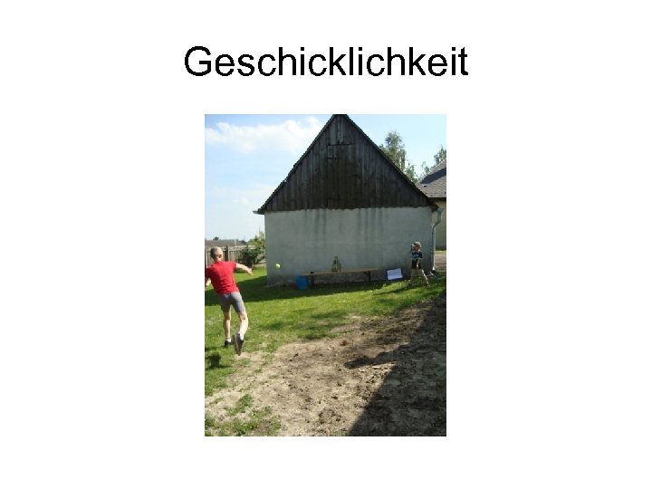 Geschicklichkeit 