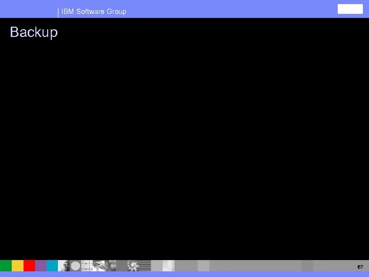 IBM Software Group Backup 67 