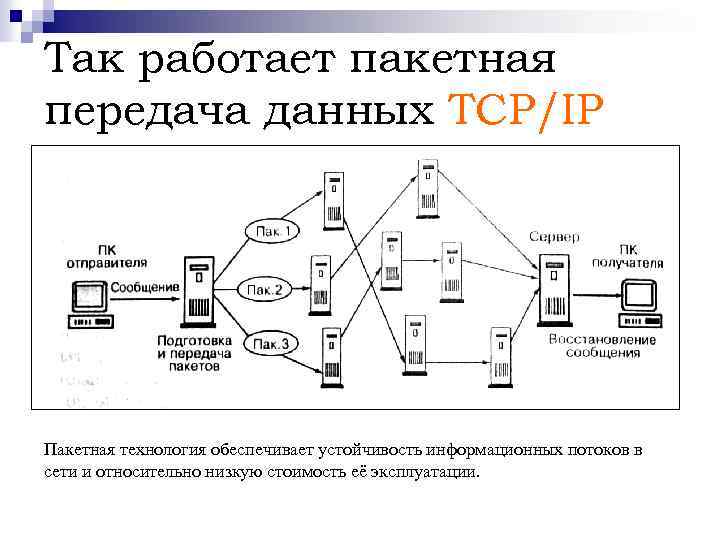 Сеть относительно