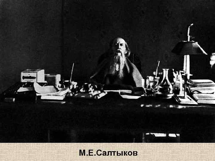 М. Е. Салтыков 