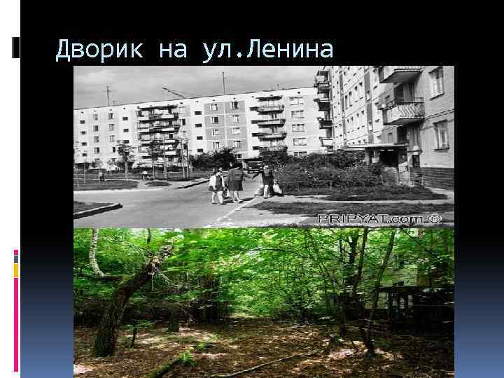 Дворик на ул. Ленина 