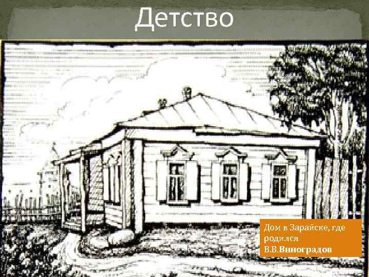 Детство Родился 21 ноября 1711 года в Дом в Зарайске, где Архангельской губернии в