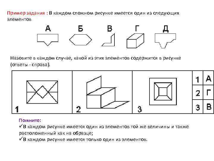 Соответствие между каждым рисунком. Тест замаскированных фигур Уиткина. Замаскированные фигуры Готтшальдта. Тест Готтшальдта. «Включенные фигуры» Готтшальдта.