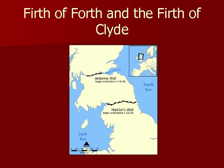 Firth of Forth and the Firth of Clyde 