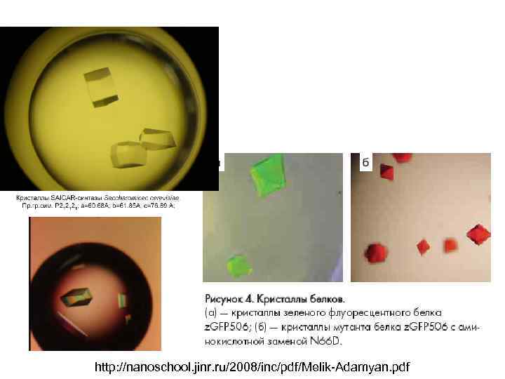 http: //nanoschool. jinr. ru/2008/inc/pdf/Melik-Adamyan. pdf 
