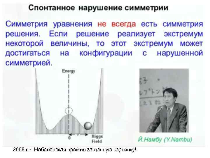 Элементарные частицы 2008 г. - Нобелевская премия за данную картинку! 