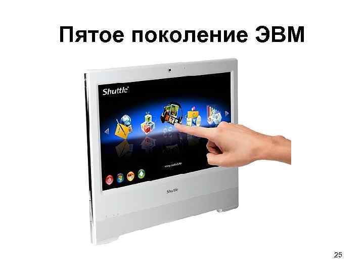 Пятое поколение ЭВМ 25 