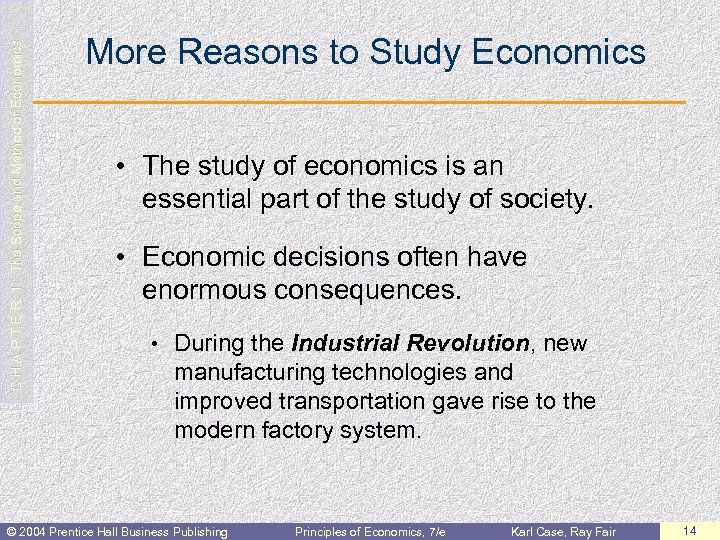  C H A P T E R 1: The Scope and Method of