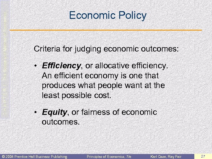  C H A P T E R 1: The Scope and Method of