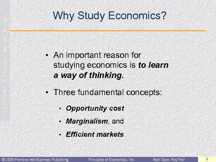  C H A P T E R 1: The Scope and Method of