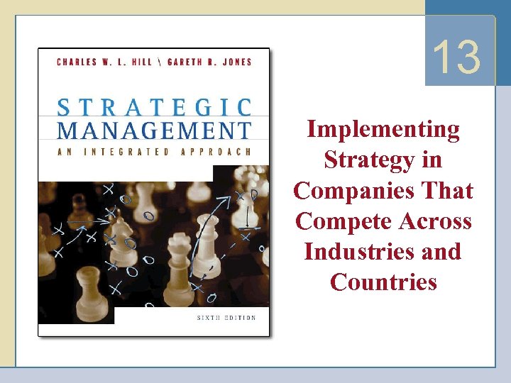 13 Implementing Strategy in Companies That Compete Across Industries and Countries 