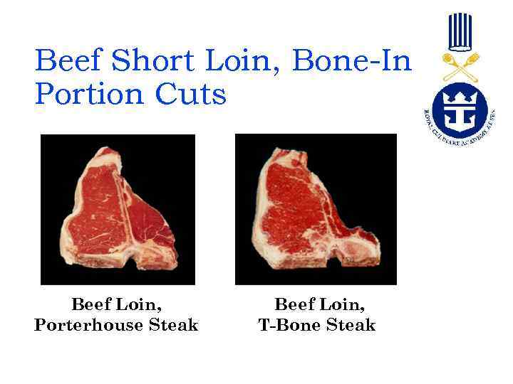Beef Short Loin, Bone-In Portion Cuts Beef Loin, Porterhouse Steak Beef Loin, T-Bone Steak