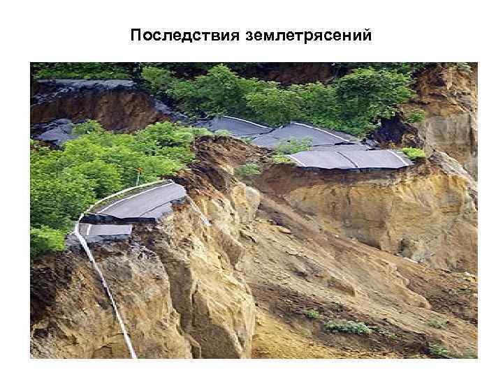 Последствия землетрясений 