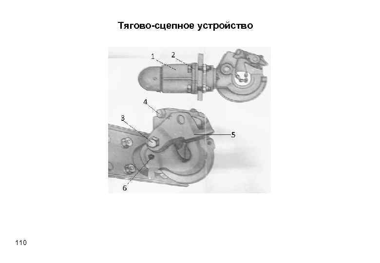 Тягово-сцепное устройство 110 