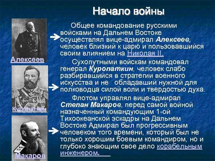 Война с японией на дальнем востоке презентация