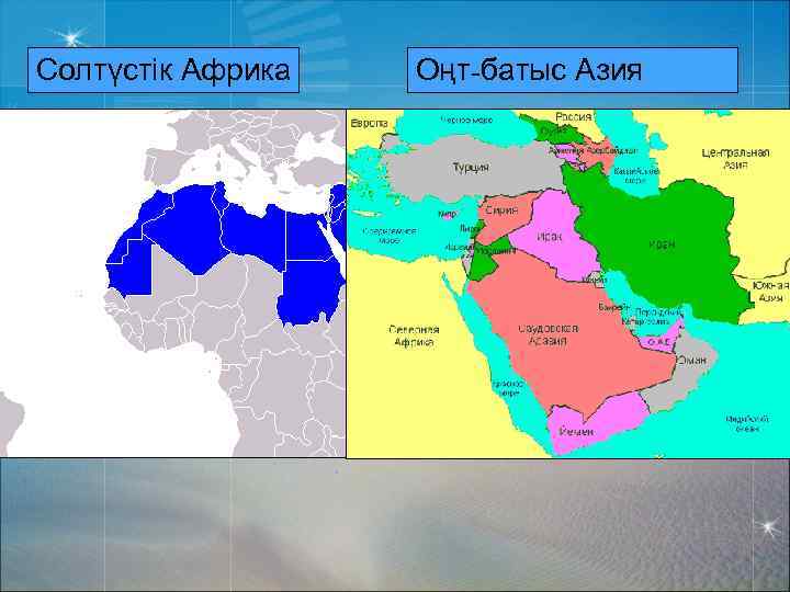 Түбекте орналасқан елдер презентация